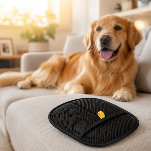 Smiley Paws Pet Hair Removal Glove